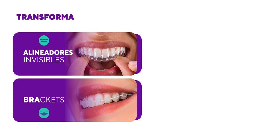 Transforma tu sonrisa con alineadores invisibles o brackets